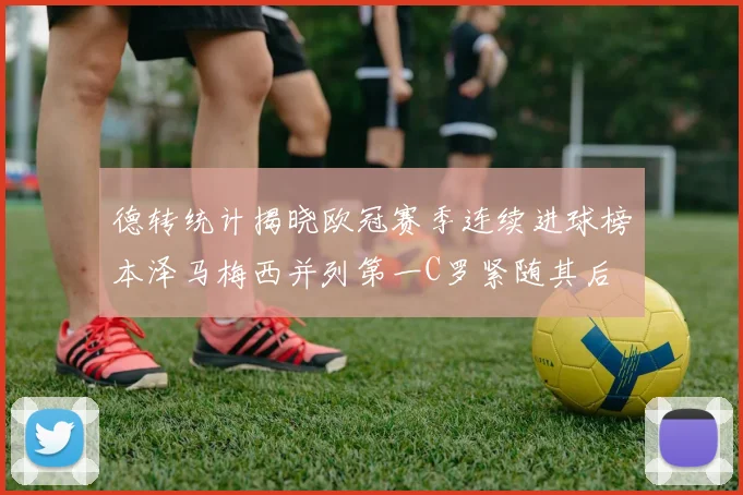 德转统计揭晓欧冠赛季连续进球榜本泽马梅西并列第一C罗紧随其后